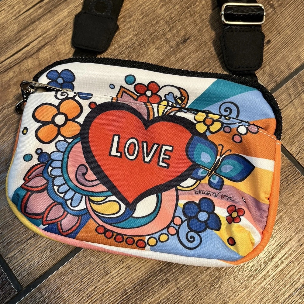 NWT Brighton Power of Love Crossbody Belt bag